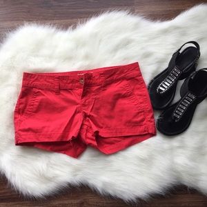 Red SO Junior size 3 shorts